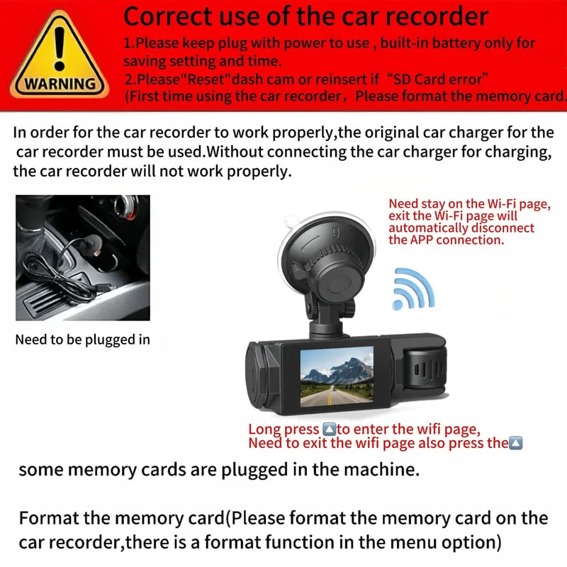 🔥 Flash Sale-60% Off 🚗Full View Car Dashcam System