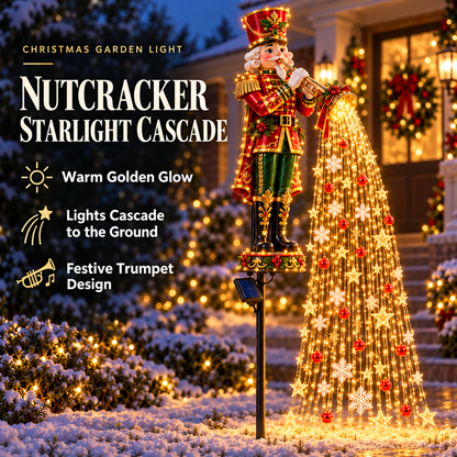 🎄✨ Christmas Starlight Cascade – Solar LED Garden Stake Lights