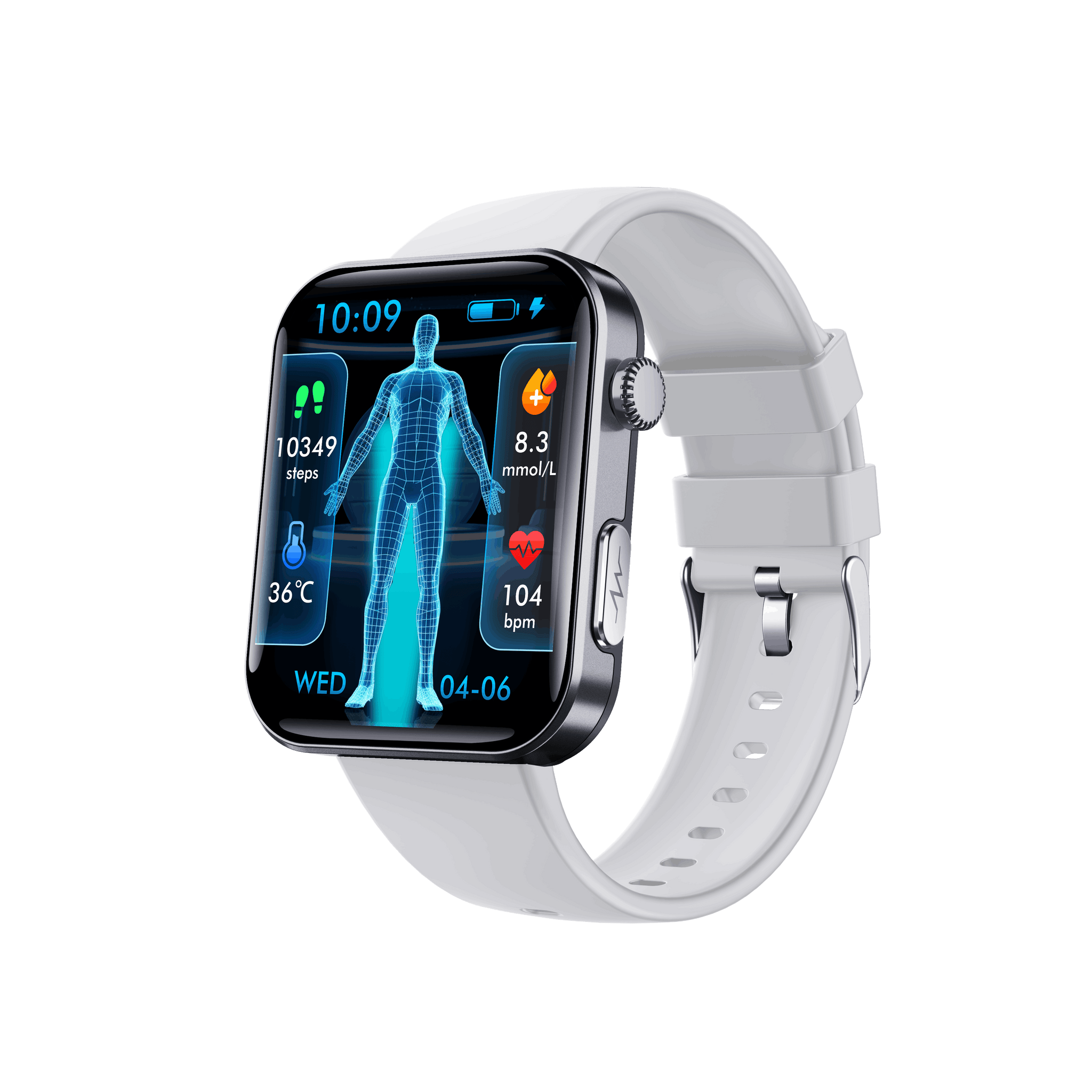 Best Upgrade PulseMax Fall Detection Watch With Blood Glucose+Blood Pressure Monitoring+Calls 2026