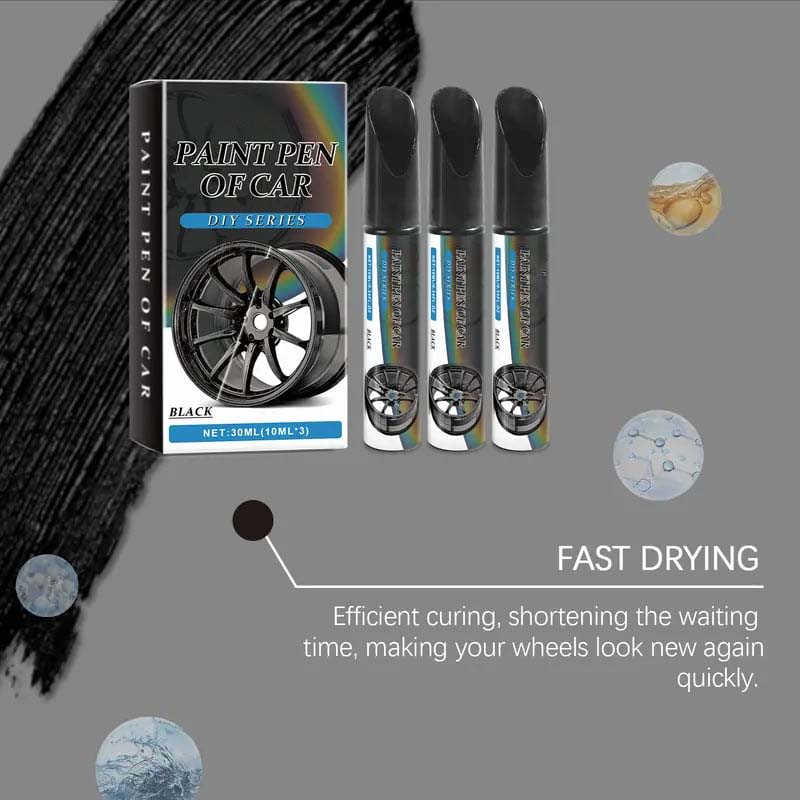 🔥Hot Sale 49% off🌟🖊️ Wheel Scratch Repair Pen - Fix Curb Rash in 10 Min | Rust-Proof Formula