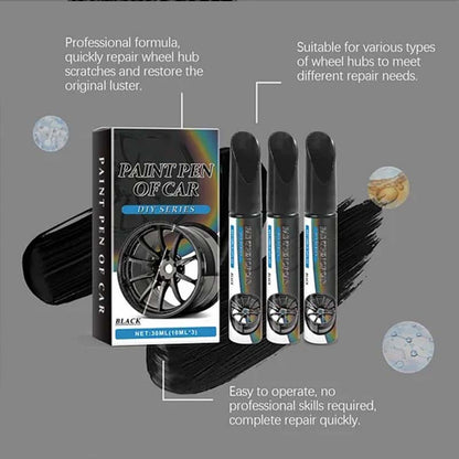 🔥Hot Sale 49% off🌟🖊️ Wheel Scratch Repair Pen - Fix Curb Rash in 10 Min | Rust-Proof Formula