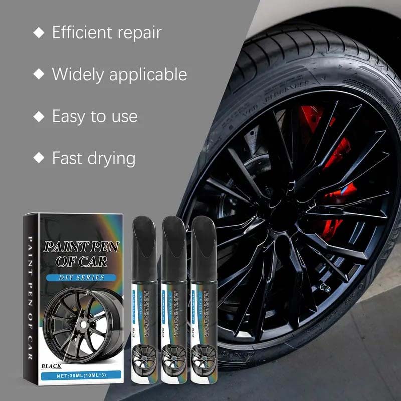🔥Hot Sale 49% off🌟🖊️ Wheel Scratch Repair Pen - Fix Curb Rash in 10 Min | Rust-Proof Formula