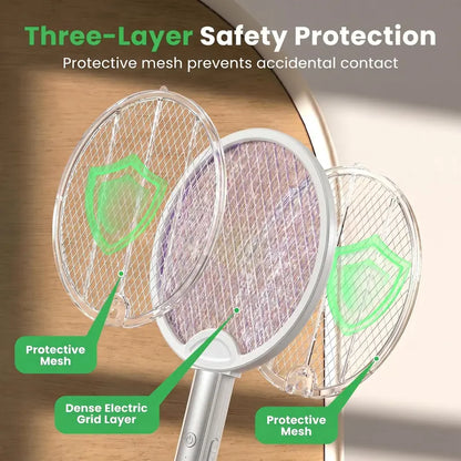 🔥Limited Time 50% Off✨2-in-1 Foldable Electric Fly Swatter