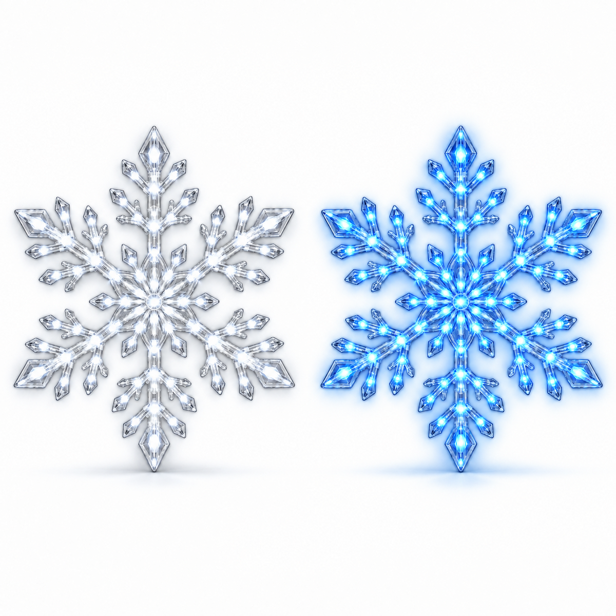 ❄️ LED Snowflake Wall Light Set | Magical Christmas Wall Decor ✨