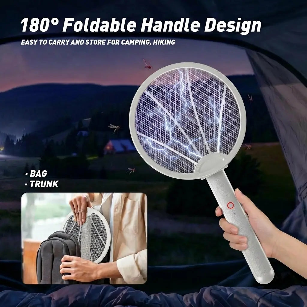 🔥Limited Time 50% Off✨2-in-1 Foldable Electric Fly Swatter