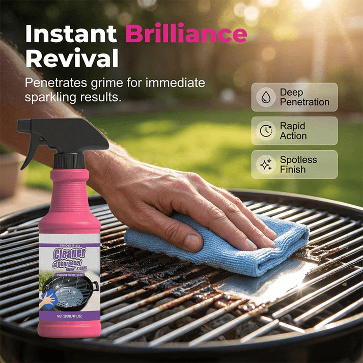 🔥Flash Sale⚡️Heavy Duty Grill Grease Destroyer Spray - No Scrubbing, Cuts Grease In Seconds💧
