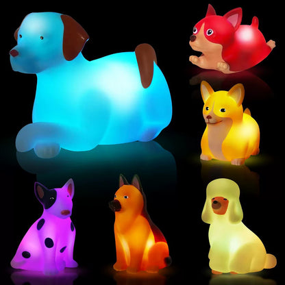 🚗 Water-Activated Light-Up Bath Toy Cars for Kids