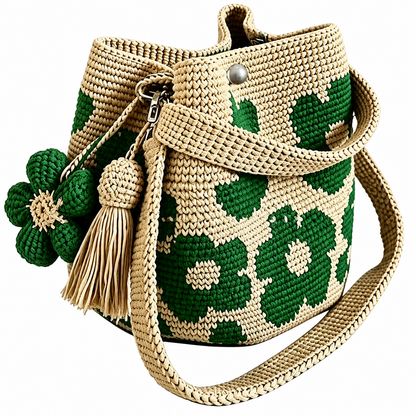 🔥2026 Spring Special Offer 49% OFF🌼Handmade Crochet Flower Tote✨