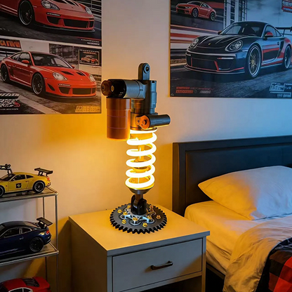 🚗 Shock Absorber LED Lamp – The Ultimate Gift for Car Lovers