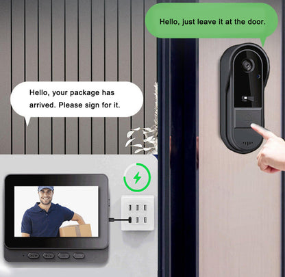 X8 WiFi-Free Video Doorbell Kit⚙️🚪