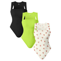 Black+Cherry beige+Fluorescent green