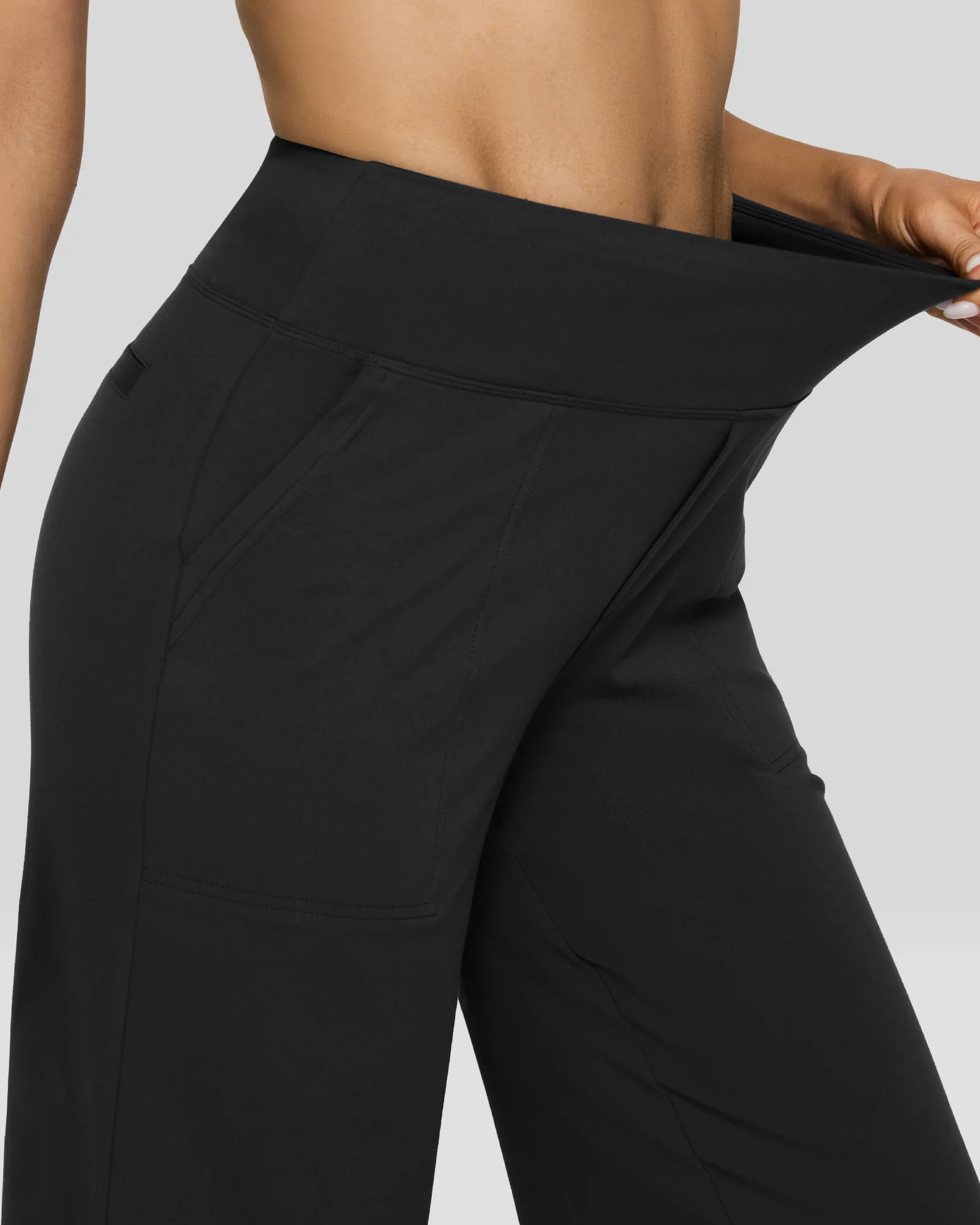 Loose High-Waist Business Casual Pants Yoga Pants