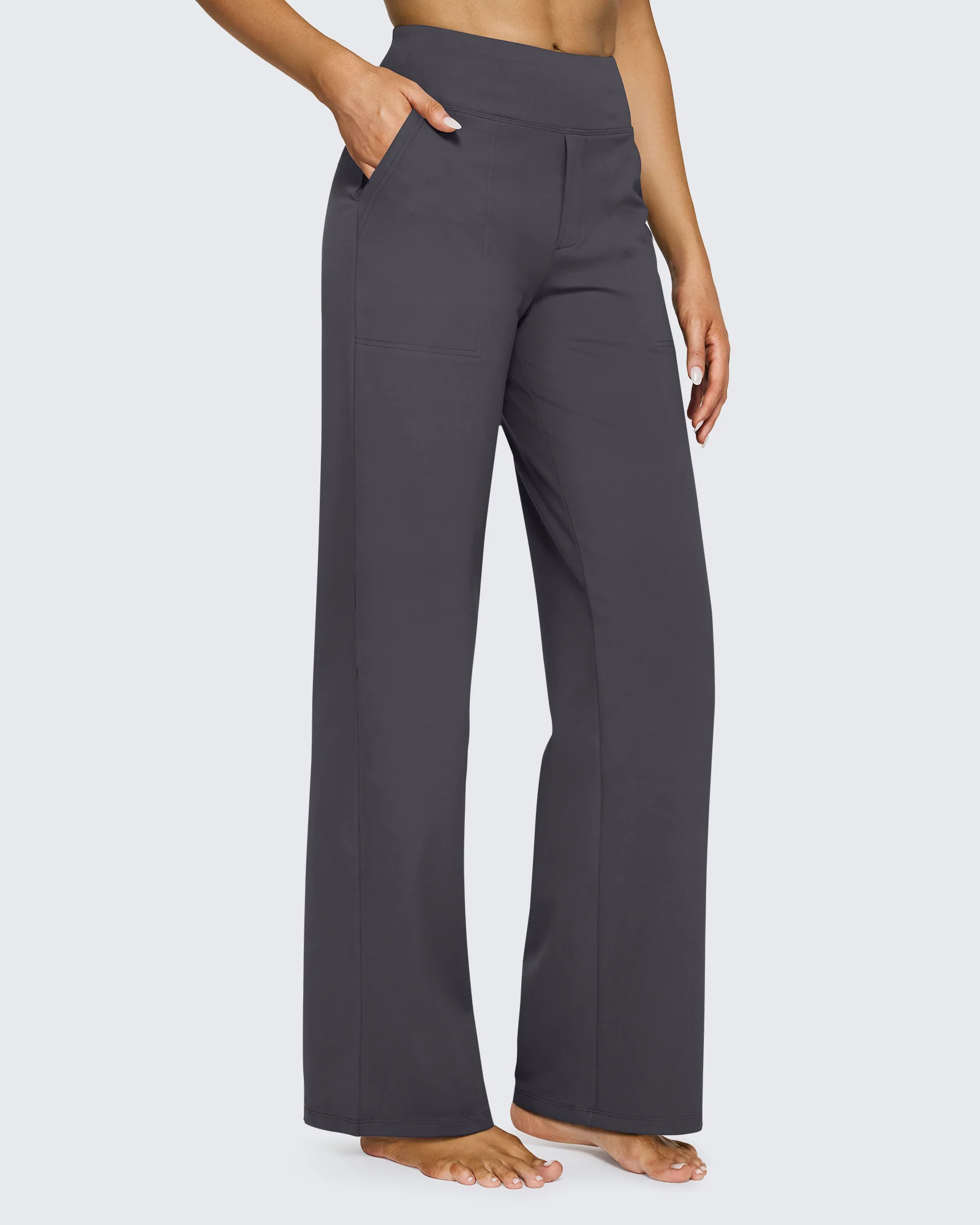 Loose High-Waist Business Casual Pants Yoga Pants