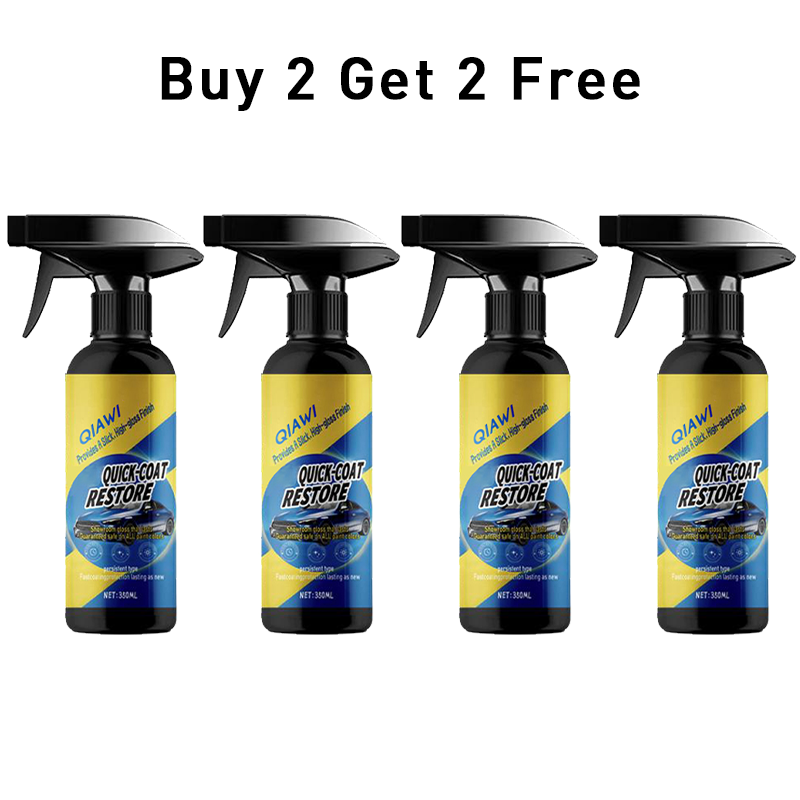 🔥Final 3 Hours: 50% OFF Car Nano quick-coat restore-Coating Spray-Advanced Automobile Quick-acting Coating Agent With Dust -Proof and Glazing Effects -Long Lasting Car Showroom gloss that LASTS 350ml