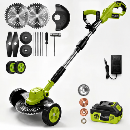🌿55% OFF TODAY⚡ 3-in-1 Cordless Grass Trimmer with 2 Batteries