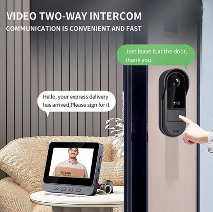 X8 WiFi-Free Video Doorbell Kit⚙️🚪