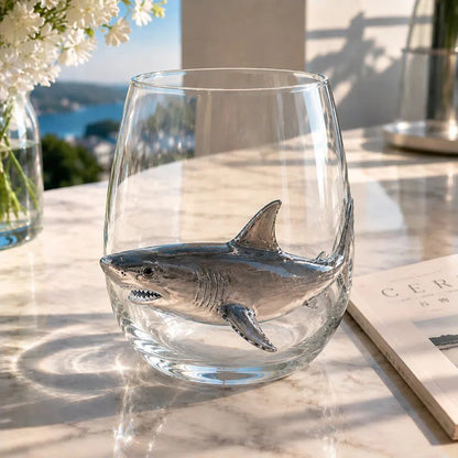 ⏰Last day Promotion 🎁The Perfect Beach House Gift🌊3D Ocean Animal Artisan Glassware Collection