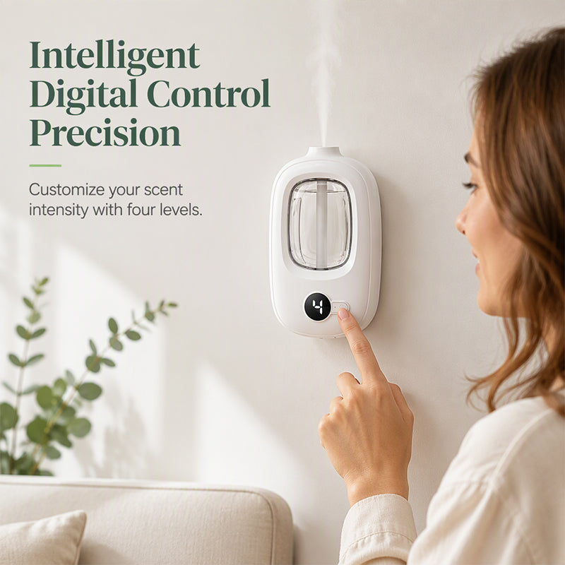 🌿 Smart Aromatherapy Diffuser – Rechargeable Automatic Fragrance Sprayer