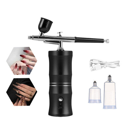 🎨 Electric Airbrush Kit with Compressor - Your Portable Studio for Effortless Creativity! ✨