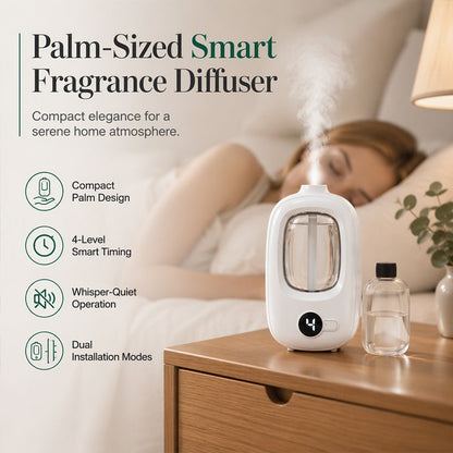 🌿 Smart Aromatherapy Diffuser – Rechargeable Automatic Fragrance Sprayer