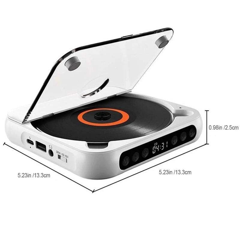 Portable Bluetooth CD Player