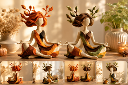🧘‍♀️Serenity Growth | Inner Harmony Sculptural Figurine