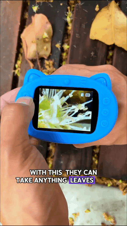 🔬 Pocket Microscope Camera For Kids – Turn Screen Time Into Discovery