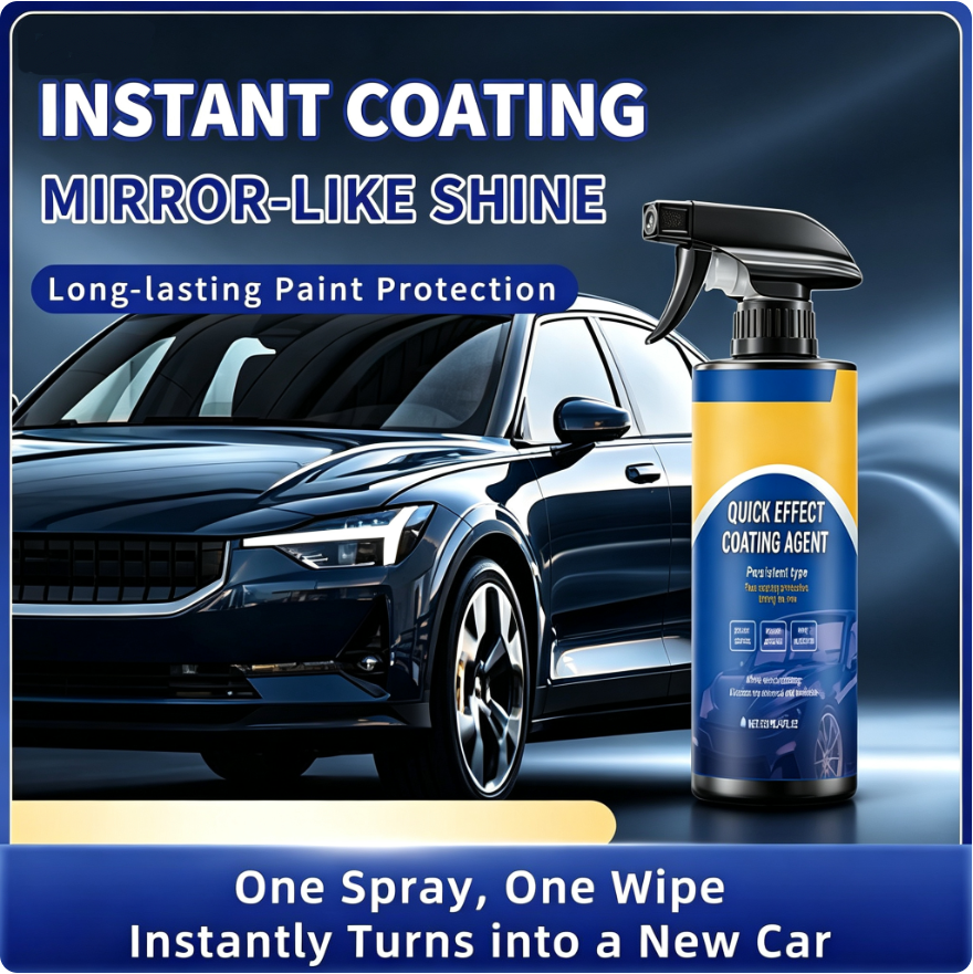 ✨LAST DAY SALE -BUY 2 GET 1 FREE ✨Advanced Car Quick-acting Coating Agent Spray