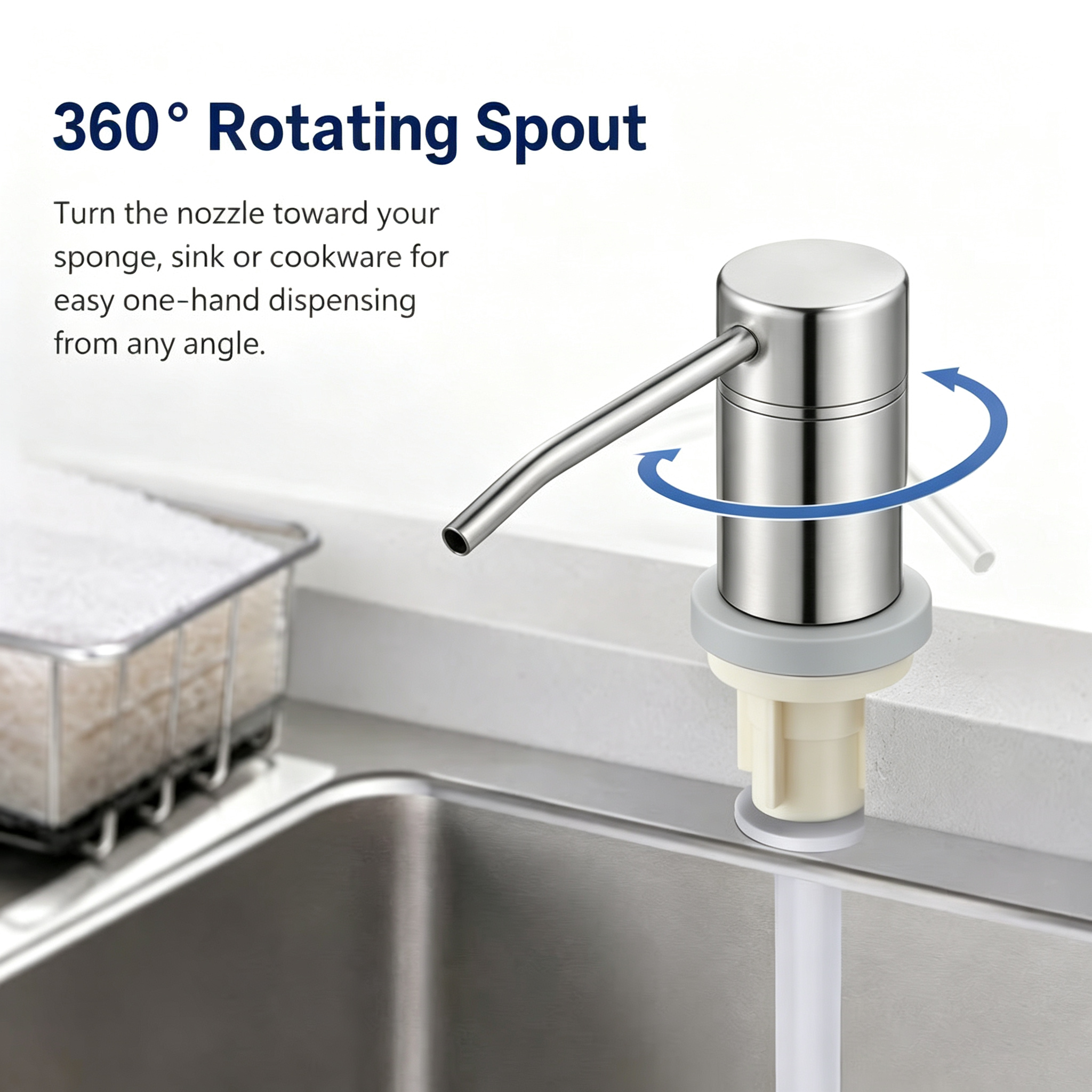 🔥Last Day 50% OFF - 🫧Kitchen Sink Soap Dispensers✨