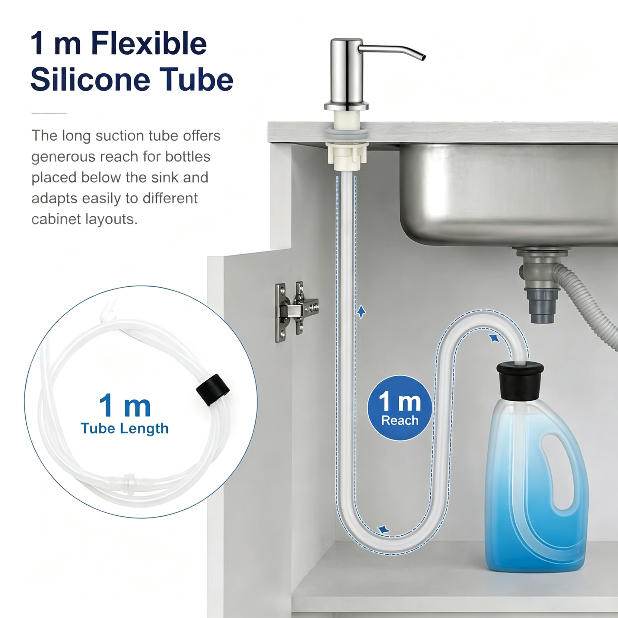 🔥Last Day 50% OFF - 🫧Kitchen Sink Soap Dispensers✨
