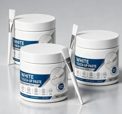 White Furniture Touch-Up Paste (Free Brush)