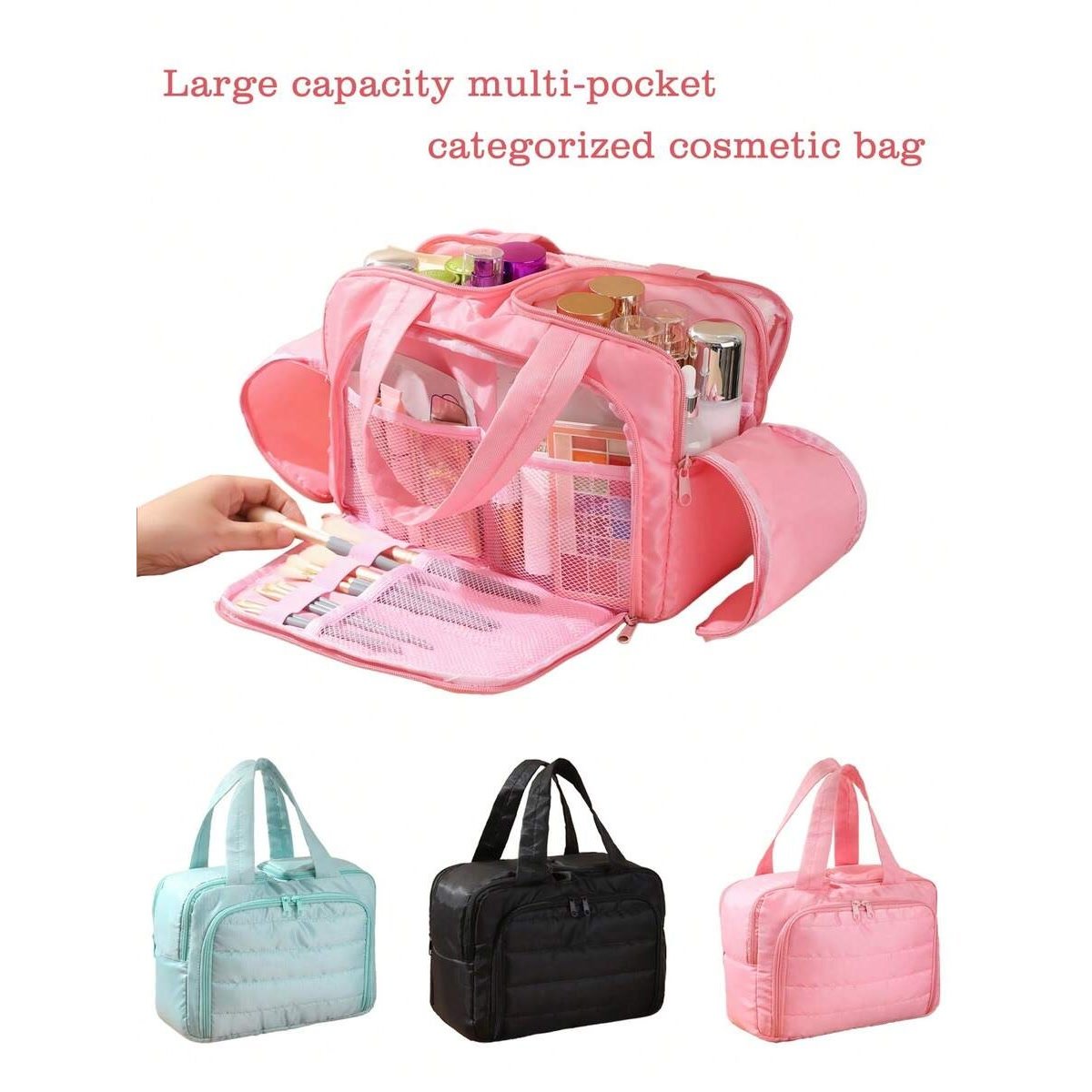 👜 Large Capacity Multi-Pocket Travel Organizer