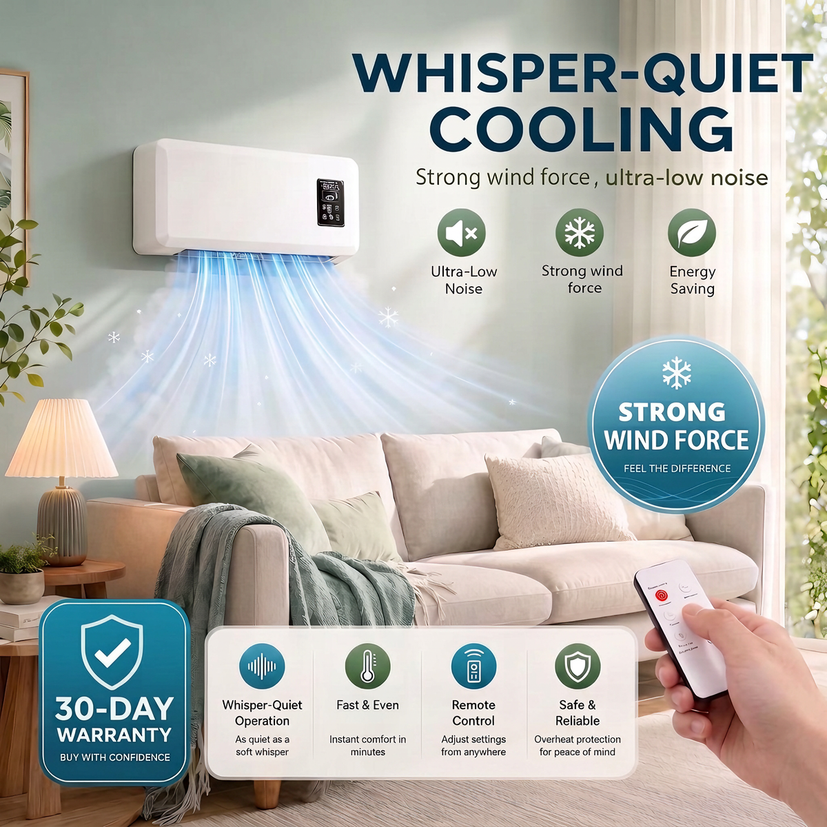 🔥Limited‑Time 50% OFF🔥Ductless Portable Air Conditioners No Windows Needed(🌲U.S. Energy Savings Event🌲)
