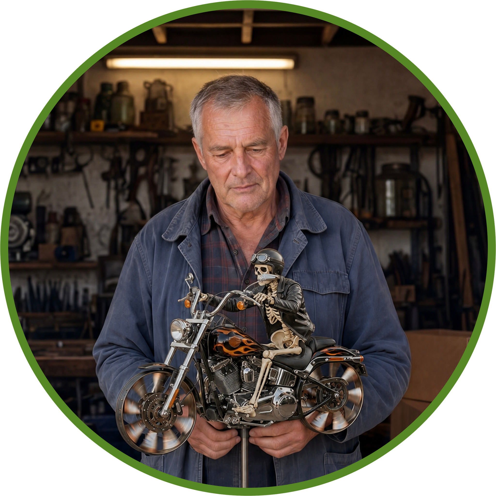 🔥Last Day Promo: 49% OFF 💀-Skull Motorcycle Windmill- 🏍️Buy 2 & Get FREE Shipping Today! 🚚