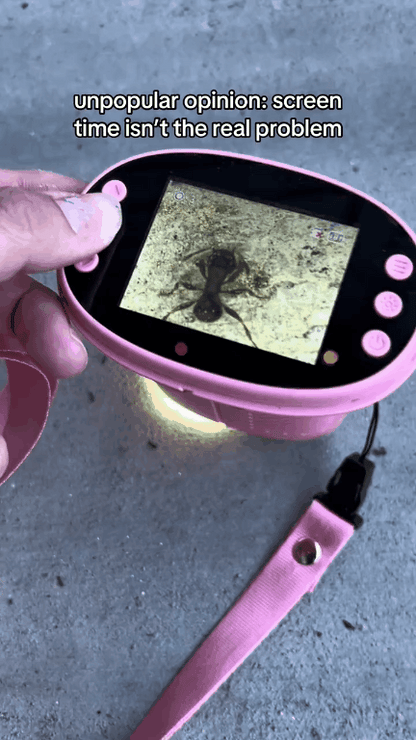 🔬 Pocket Microscope Camera For Kids – Turn Screen Time Into Discovery