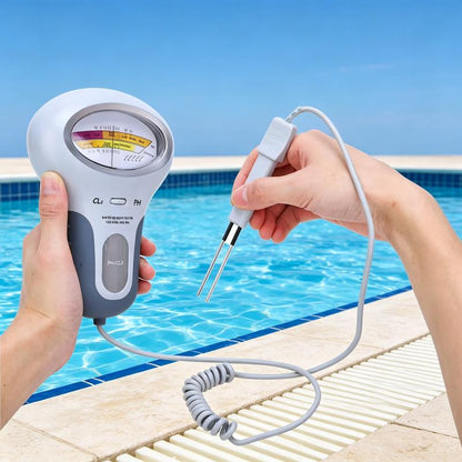 🏊💧LAST DAY 50% OFF🔥🏊 pH and chlorine tester for swimming pools – Accurate measurement of pH and chlorine levels in your swimming pool – simple, quick and reliable.