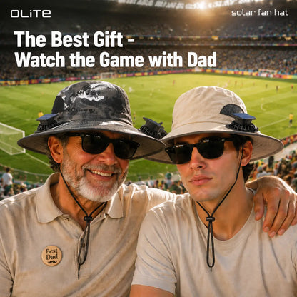 Solar Fan Outdoor Fishing Hat - Sun Protection & Cooling