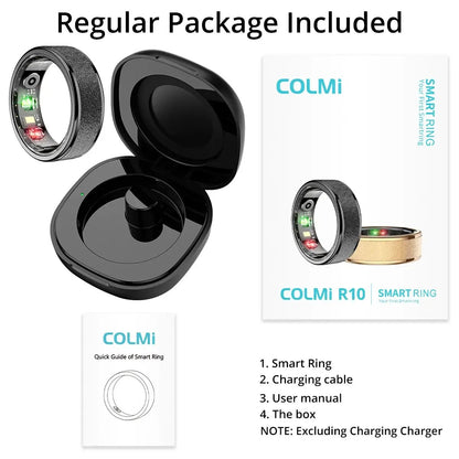 💍 5ATM Smart Ring with App Tracking – Sleep, Activity & Fitness