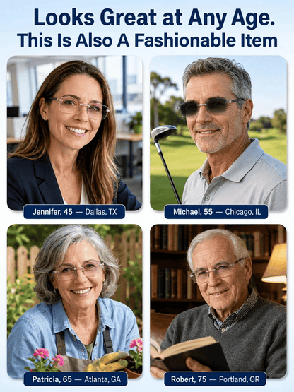 [🏅Regain Your Youthful Vision] Smart Zoom Diamond-Cut Reading Glasses