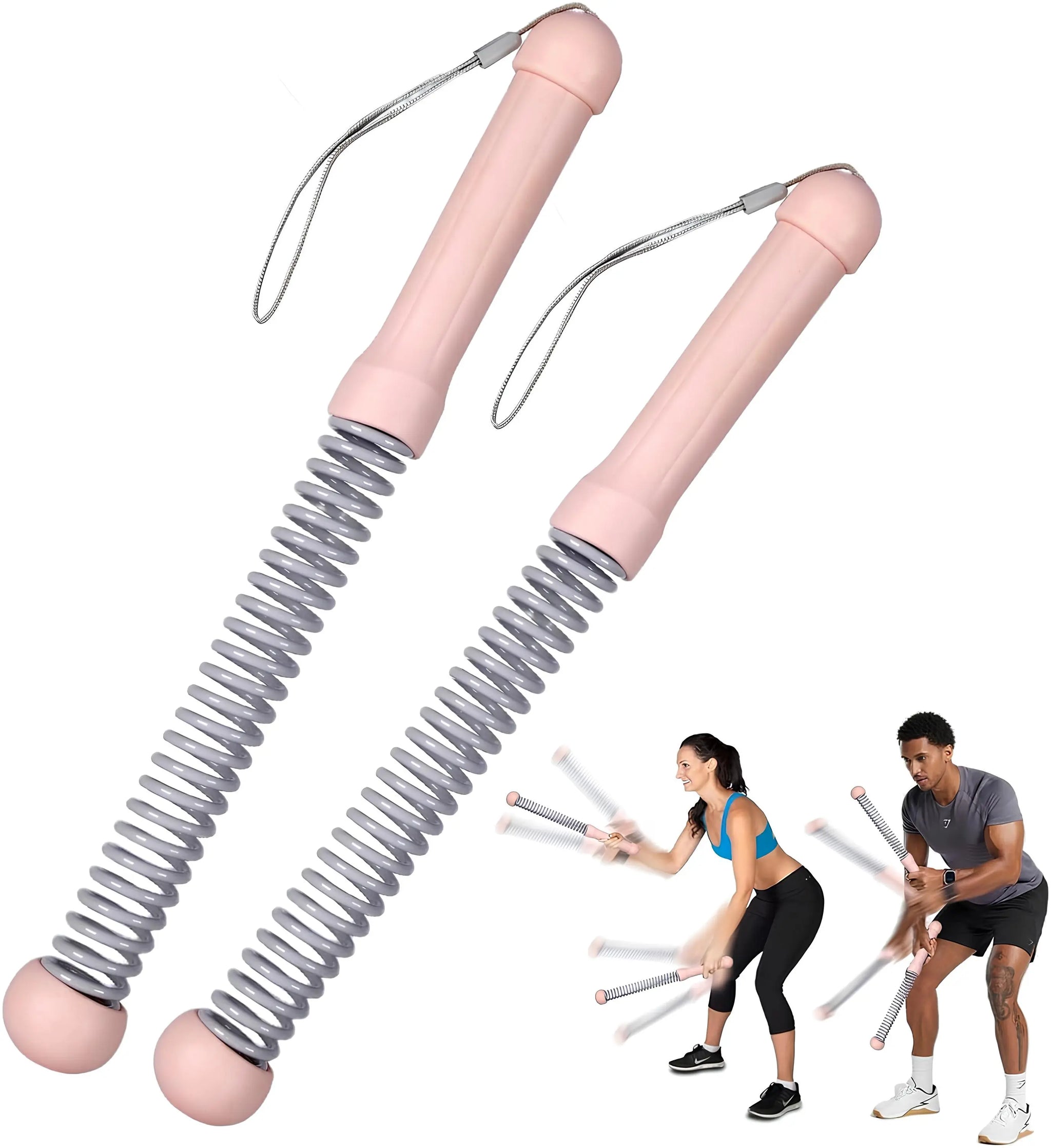 Last Day Sale🛩️/Weighted Cordless Battle Ropes for Home Gym Training