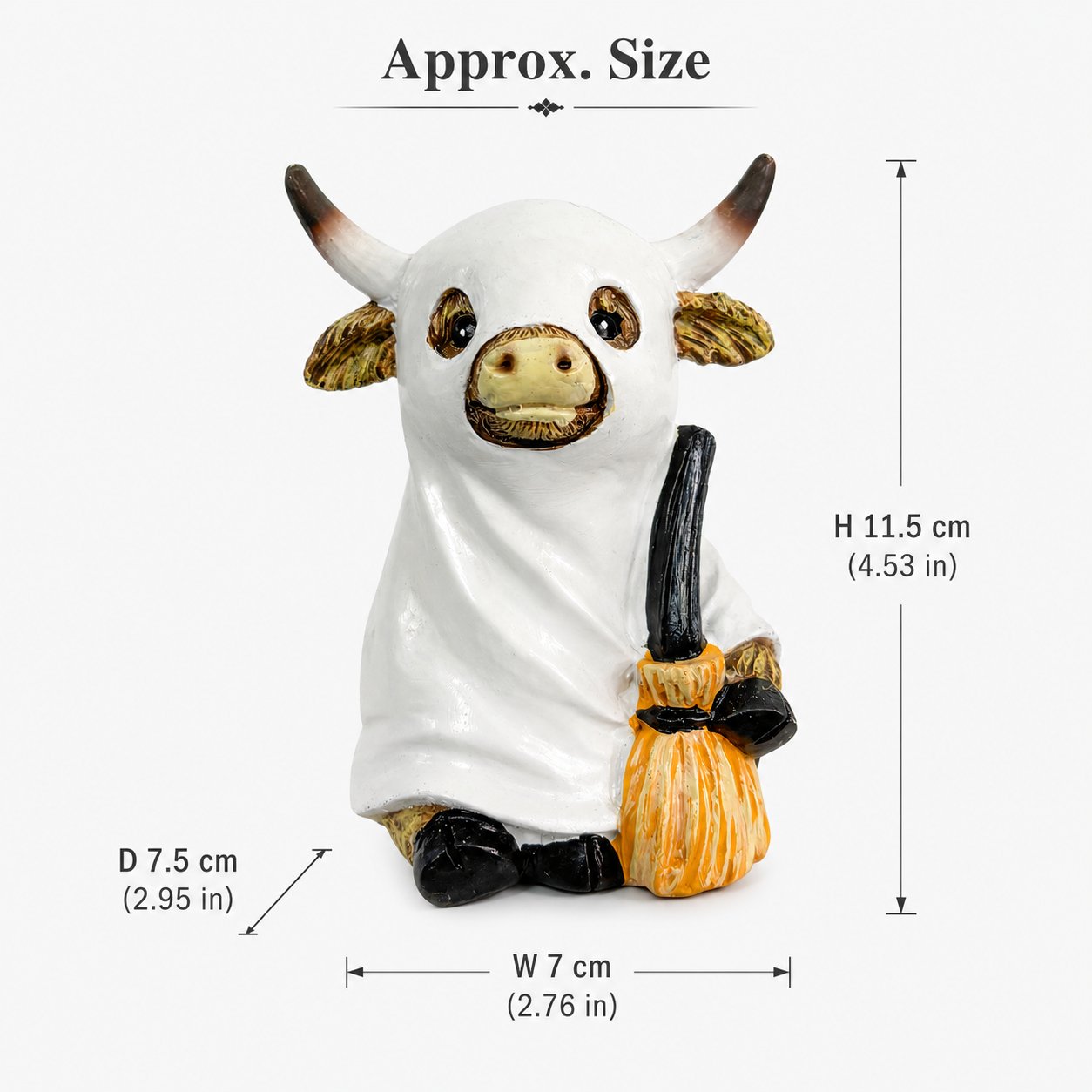 🎃Last Day 60% OFF🐮 Bring Home the Cutest Highland Cow Halloween Vibe