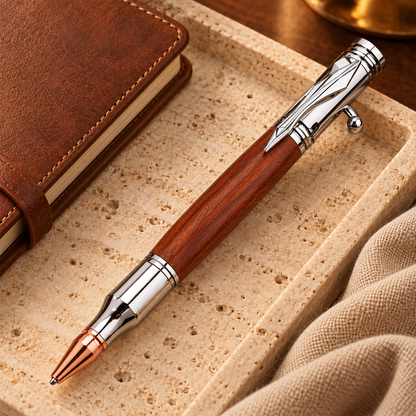 🔥 Limited-Time Offer! 49% OFF - 🖊100% Handmade Bolt Action Wooden Bullet Pen