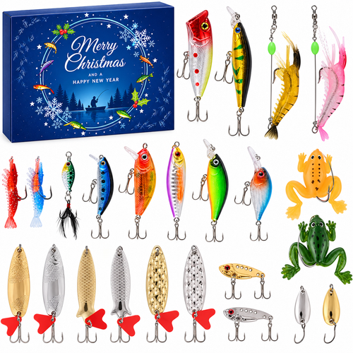 🎄 2026 Fishing Advent Calendar – 24 Days of Mystery Fishing Surprises