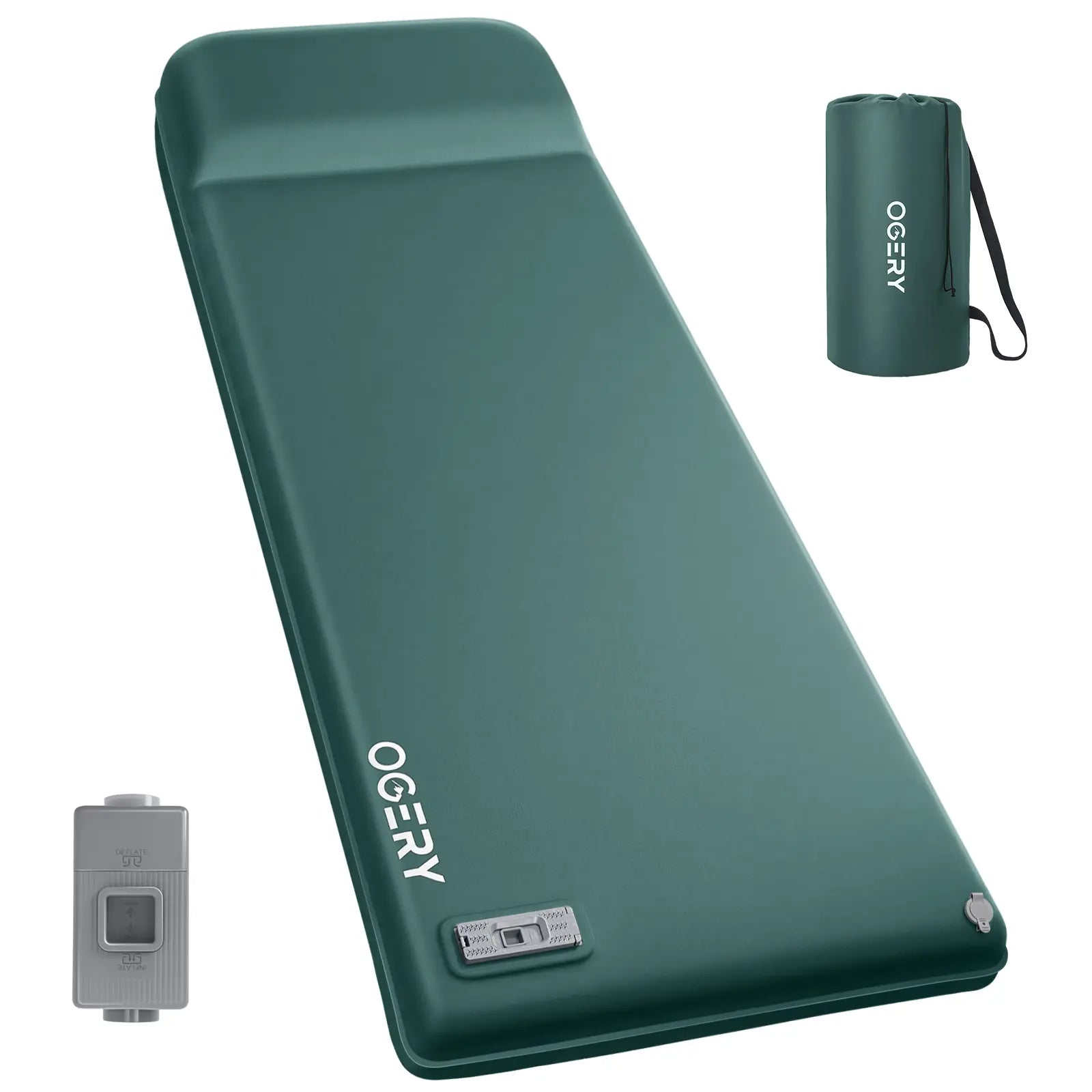OGERY Self Inflating Camping Sleeping Pad with Electric & Foot Pump