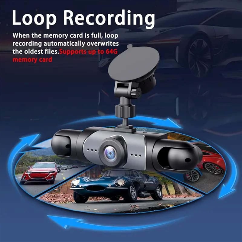 🎁Flash Sale Final Day⚡Save 49% 🔥Full View Car Dashcam System