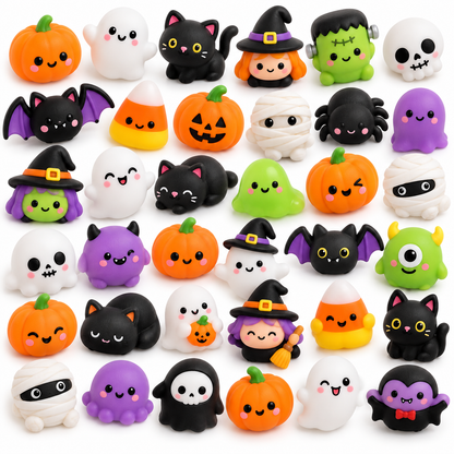 🔥Last Day 40% OFF - 🎃 30PCS Halloween Mochi Squishy Toys