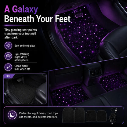 ✨ Waterproof Car LED Ambient Light with 100+ Lighting Effects🚗🌌