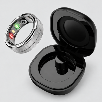 💍 5ATM Smart Ring with App Tracking – Sleep, Activity & Fitness
