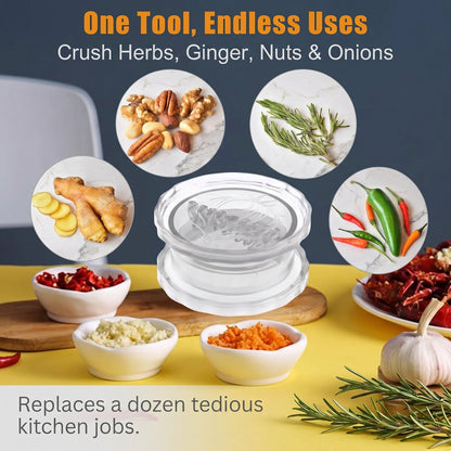 🛩️FLASH SALE/🔥Manual Garlic Twister & Masher