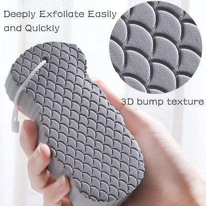 ⏳Limited-time 59% off⏰🧽Magic Exfoliating Bath Sponge - Super Soft Exfoliating&Skin Friendly🩵 🧼